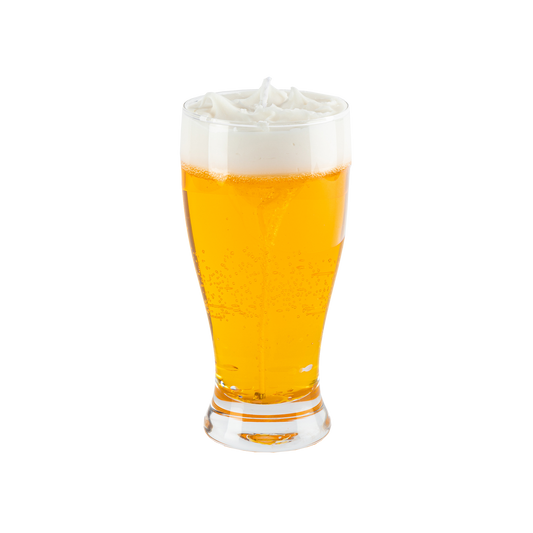 Scented candle, beer glass medium 