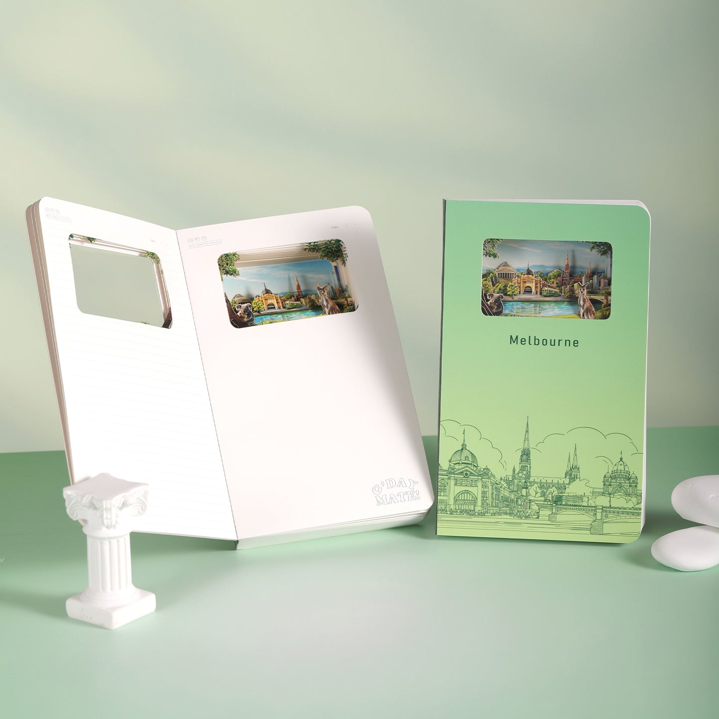 3D Notizbuch Melbourne