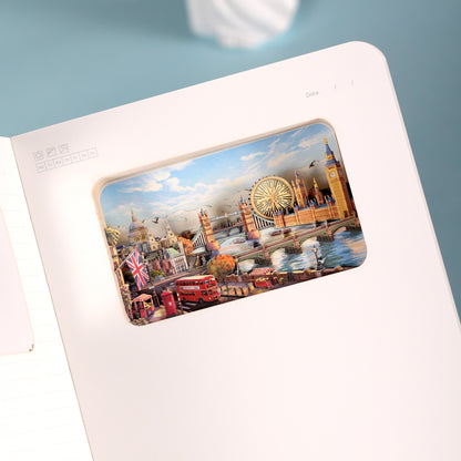 3D-Notizbuch London