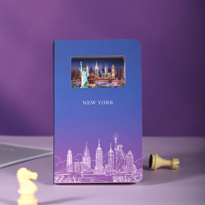 3D Notizbuch New York