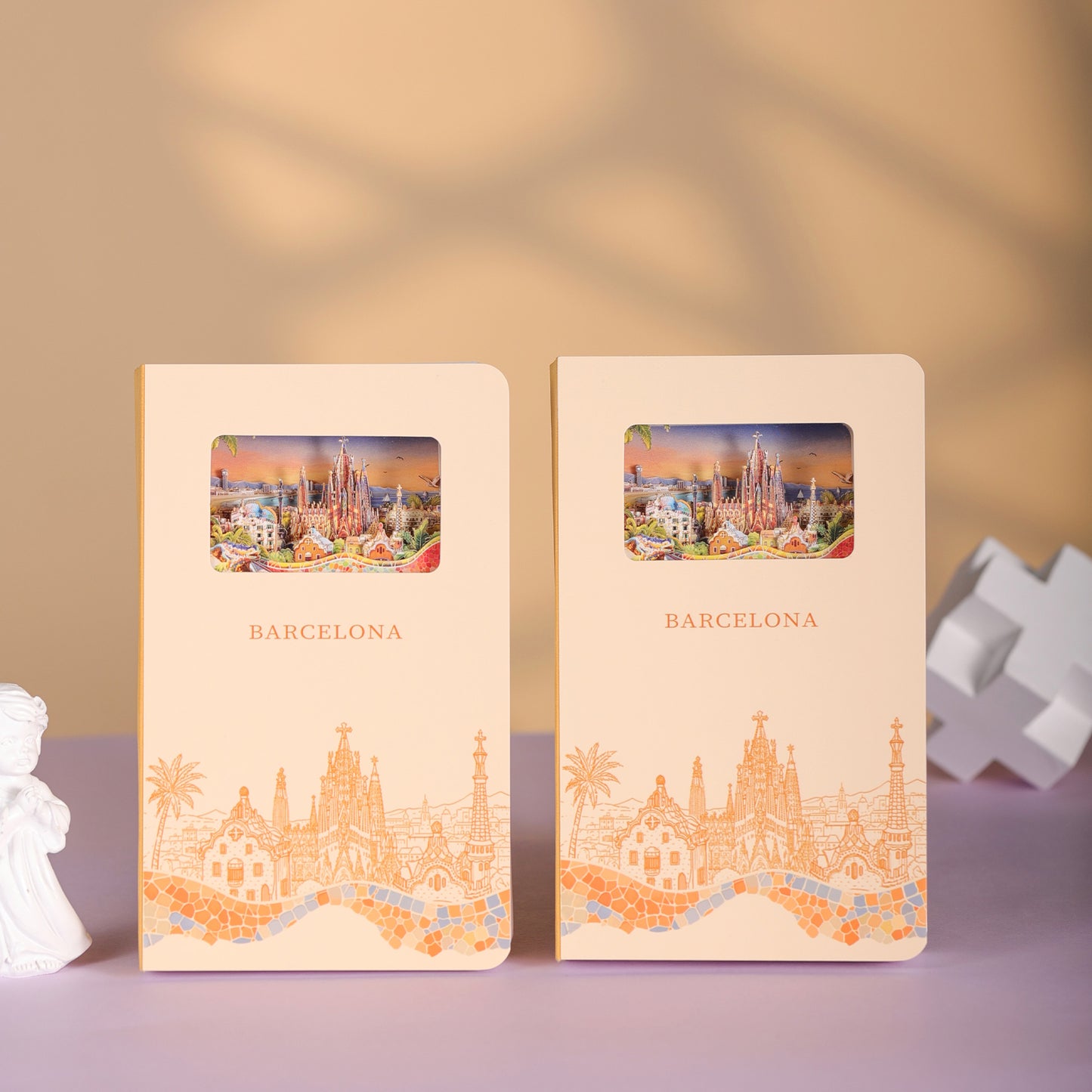 3D Notizbuch Barcelona