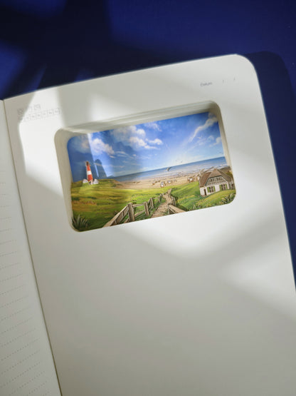 3D-Notizbuch Nordsee