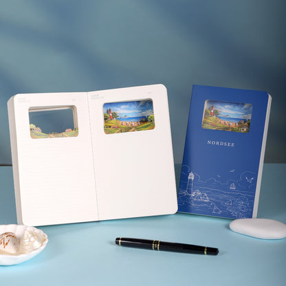 3D-Notizbuch Nordsee