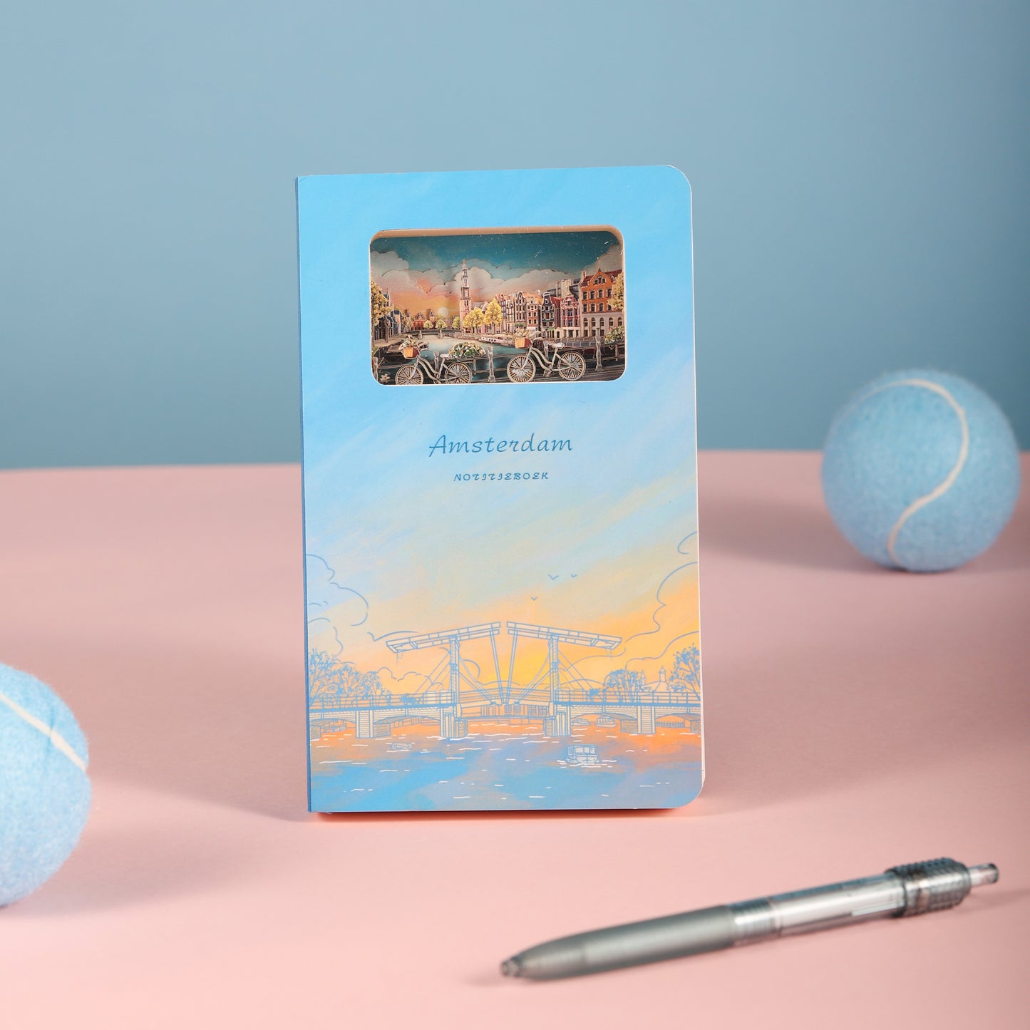 3D - Notizbuch Amsterdam