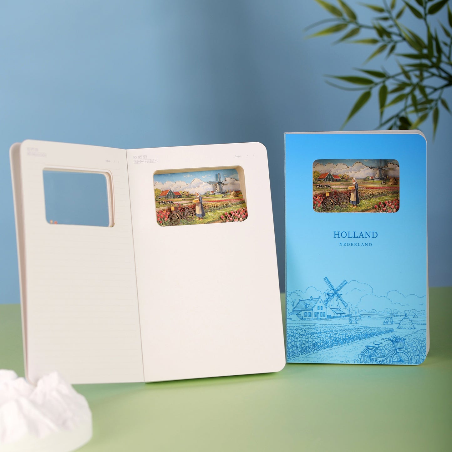 3D Notizbuch Holland