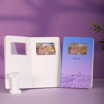 3D Notizbuch Provence