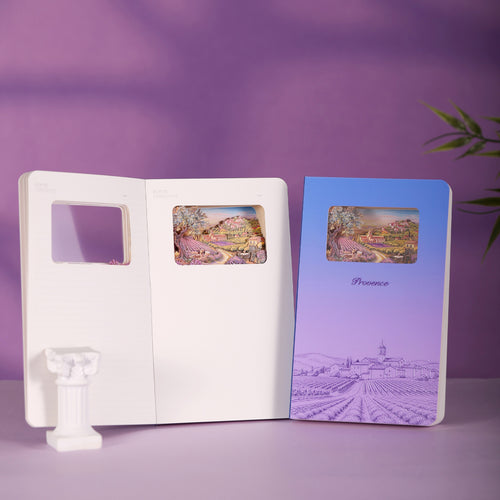 3D Notizbuch Provence