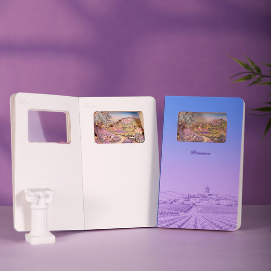 3D Notizbuch Provence