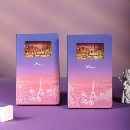 3D Notizbuch Paris