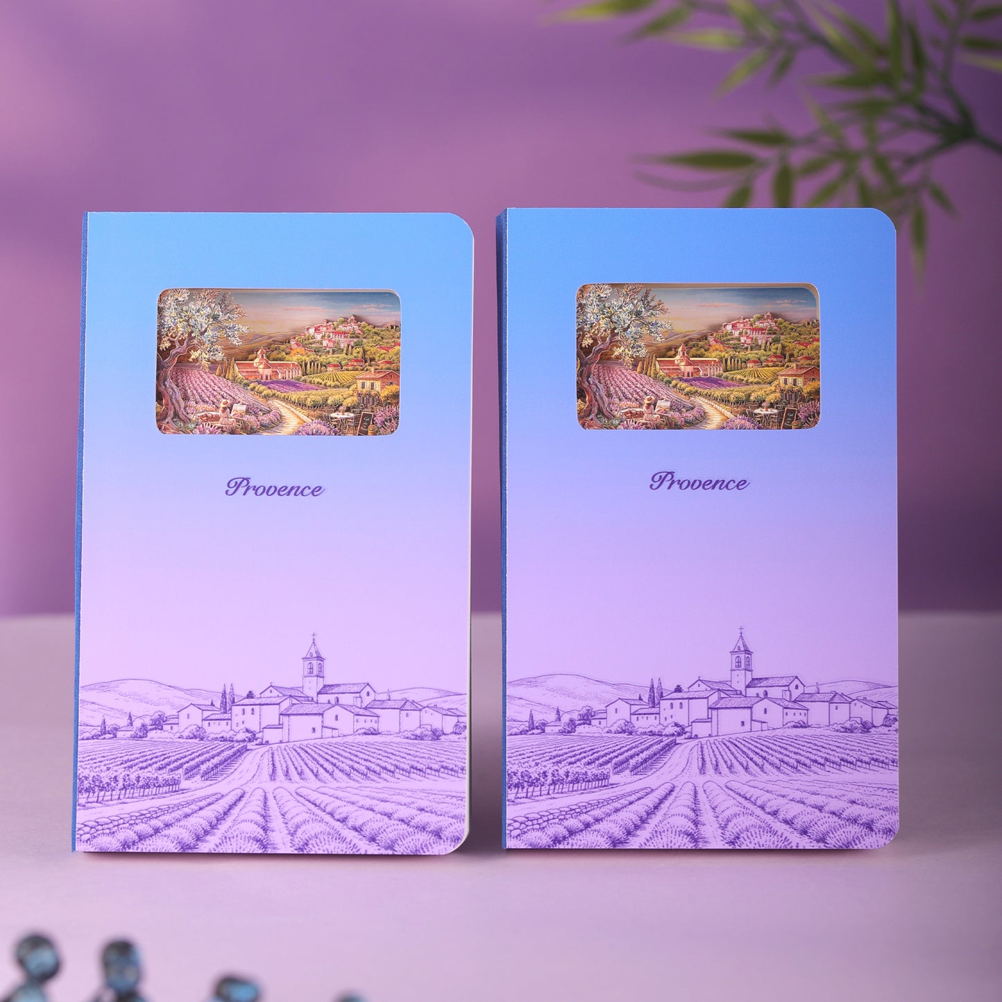 3D Notizbuch Provence