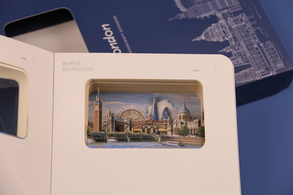 3D-Notizbuch London