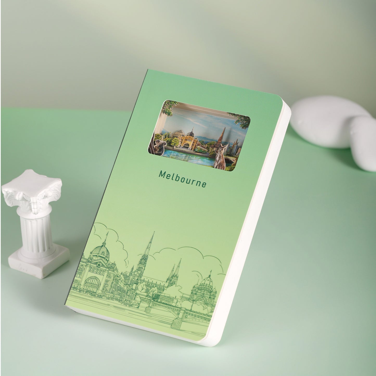 3D Notizbuch Melbourne
