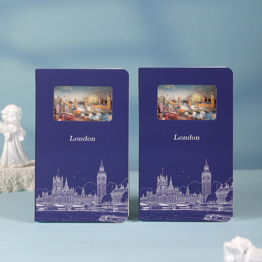 3D-Notizbuch London