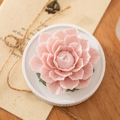Camellia Porcelain Flower Pink with Fragrance Oil 