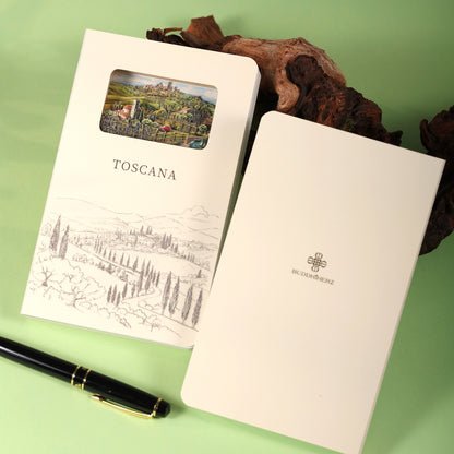 3D Notizbuch Toscana