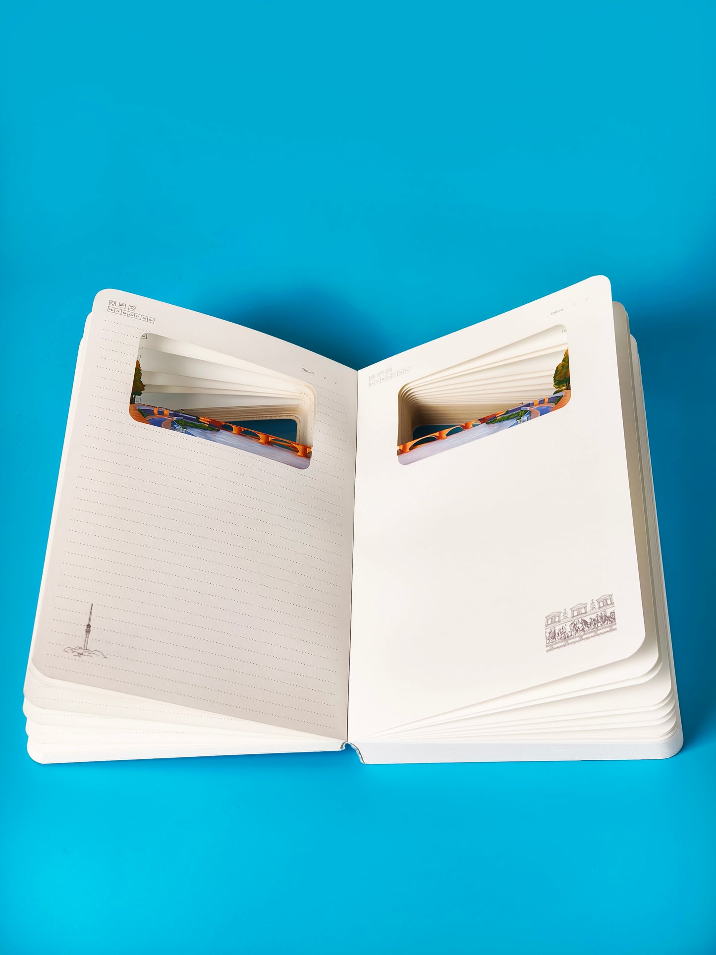 3D - Notizbuch Dresden