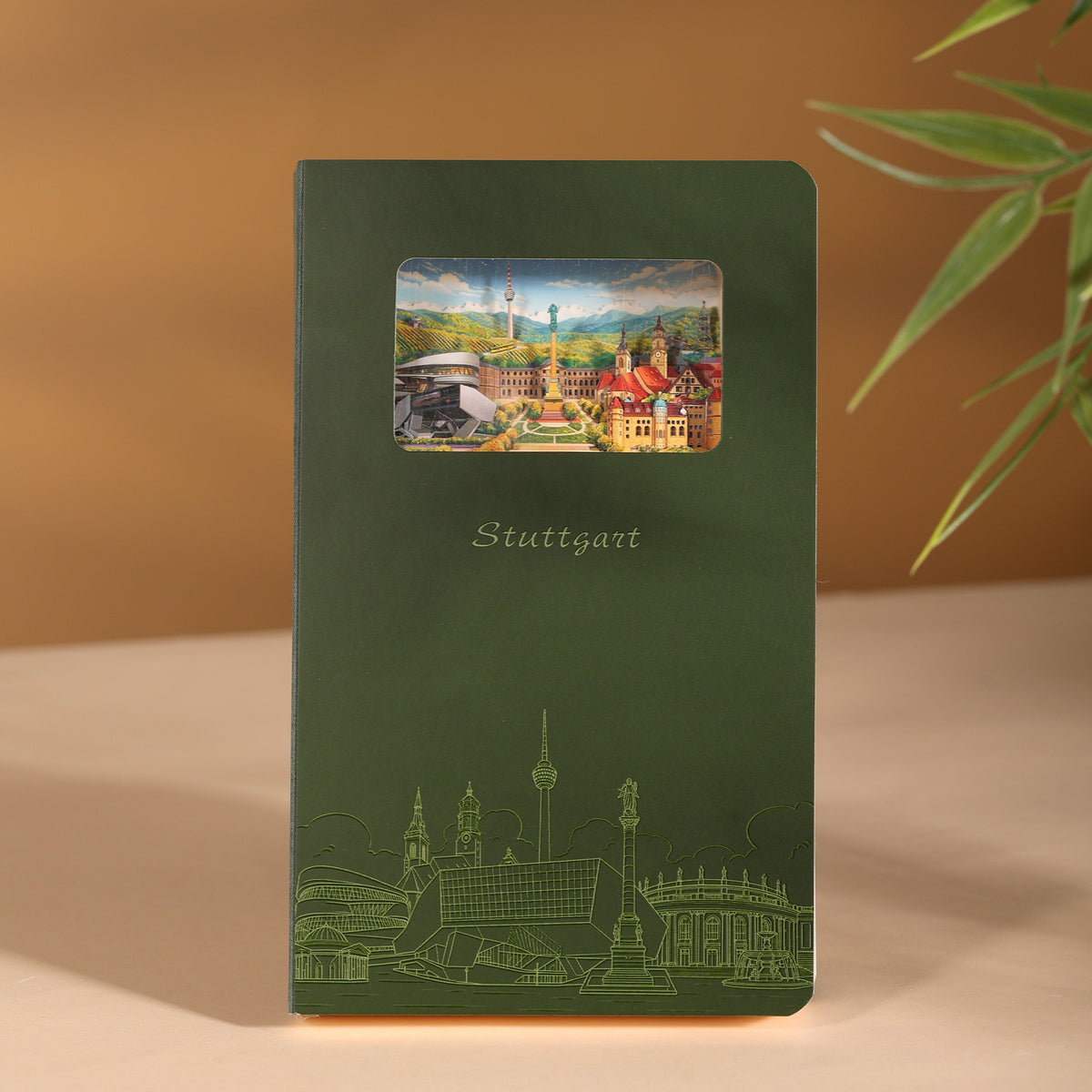3D - Notizbuch Stuttgart