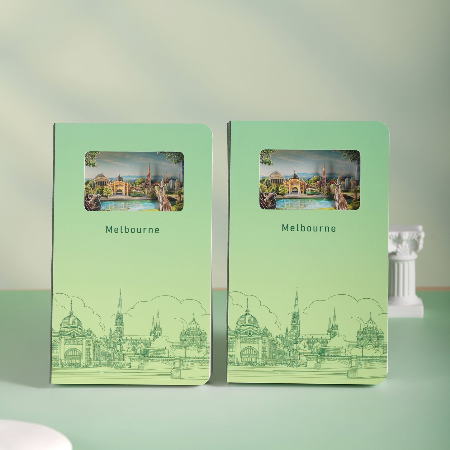 3D Notizbuch Melbourne