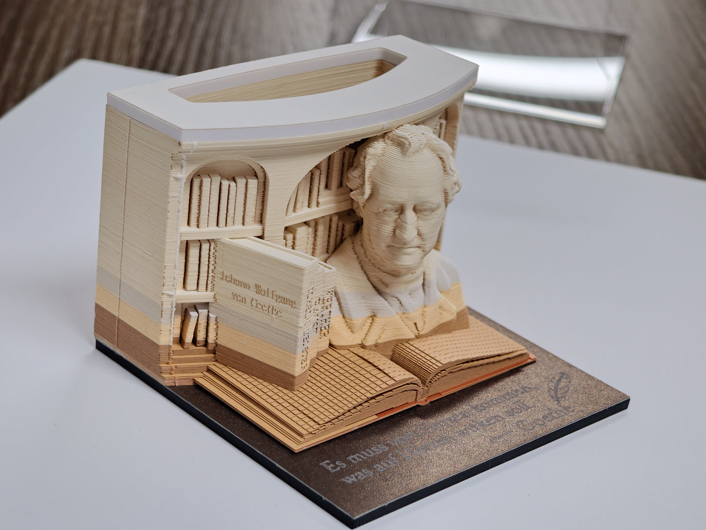 3D Notizblock Goethe