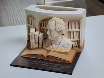 3D Notizblock Goethe