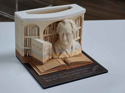 3D Notizblock Goethe