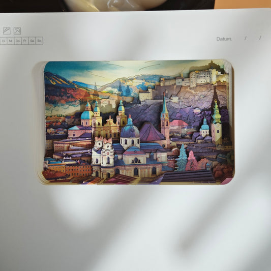 3D-Notizbuch Salzburg