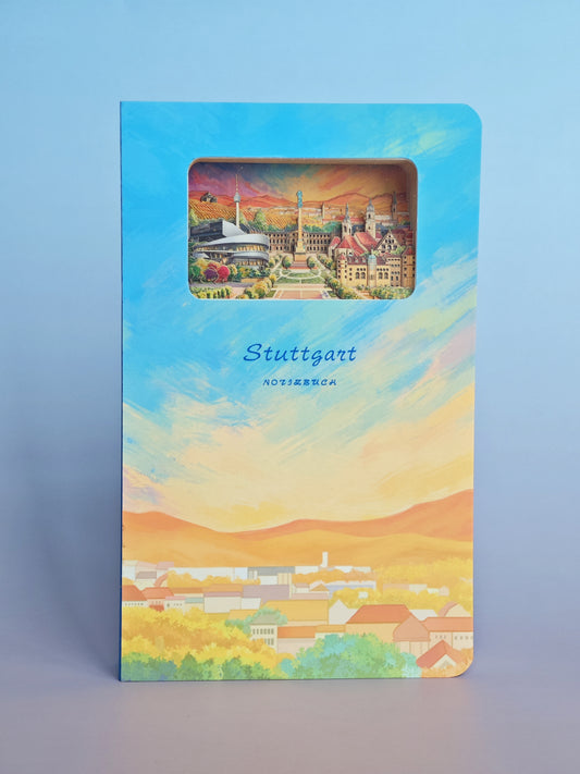 3D - Notizbuch Stuttgart