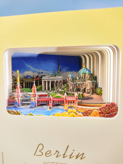 3D Notizbuch Berlin