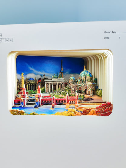 3D Notizbuch Berlin