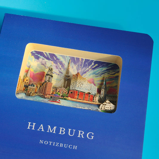 3D Notizbuch Hamburg