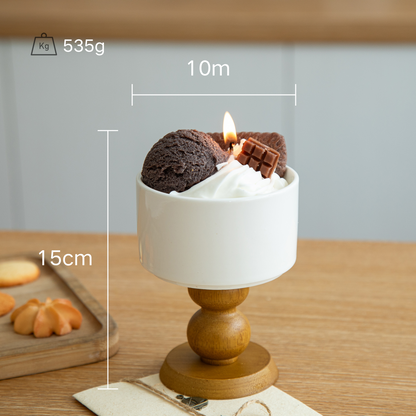 Duftkerze ”Ice-Cream Becher“