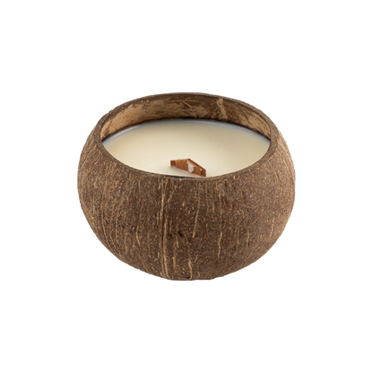 Scented candle "Coconut shell" 