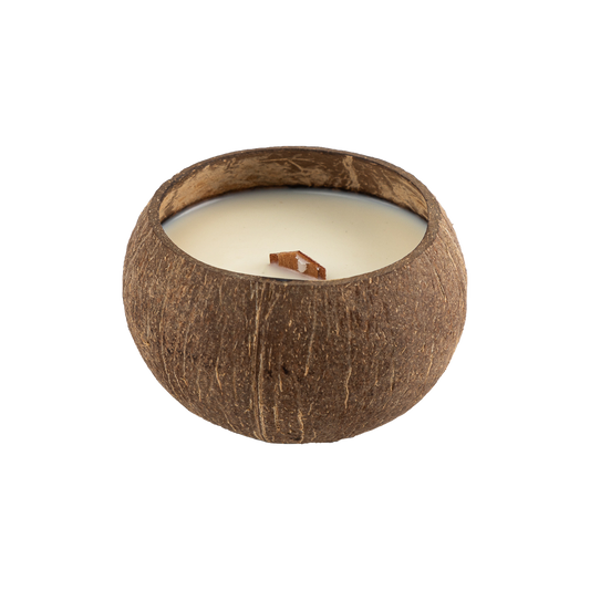 Scented candle "Coconut shell" 