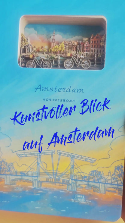 3D - Notizbuch Amsterdam