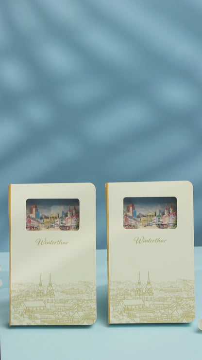 3D Notizbuch Winterthur