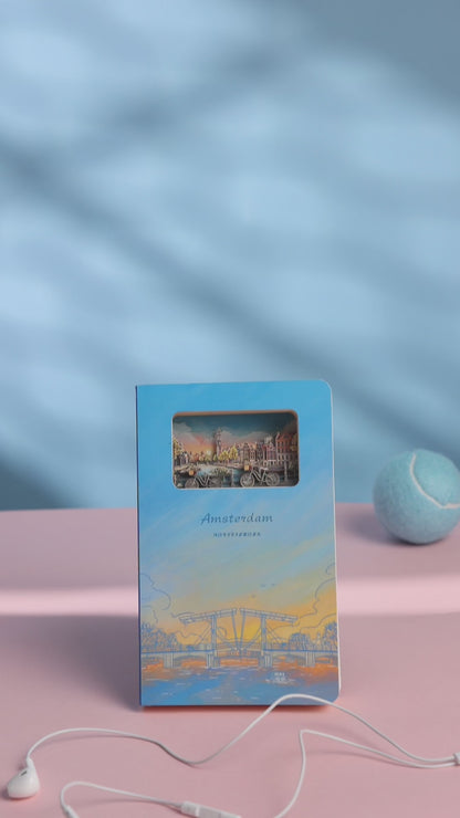 3D - Notizbuch Amsterdam