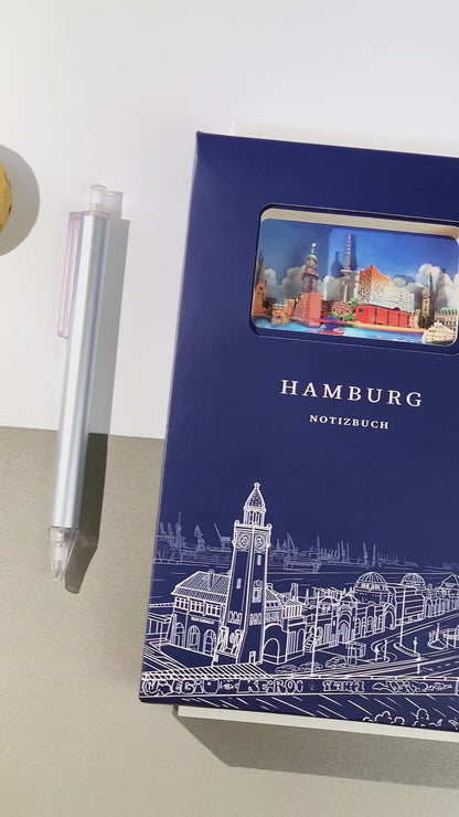 3D Notizbuch Hamburg