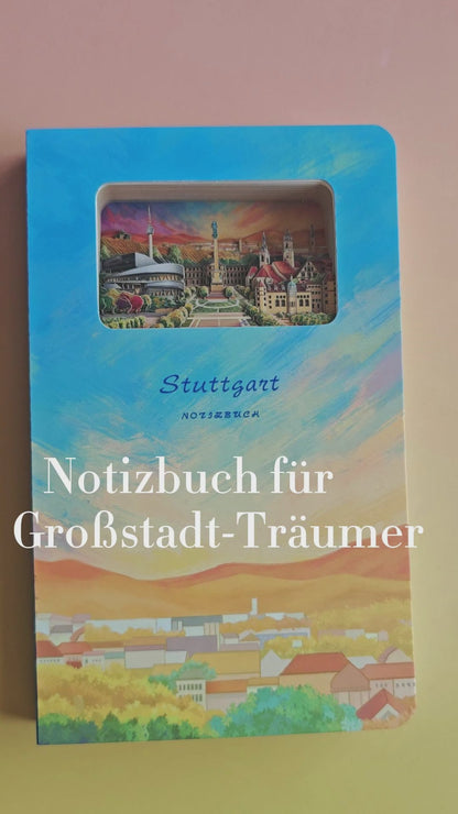 3D - Notizbuch Stuttgart