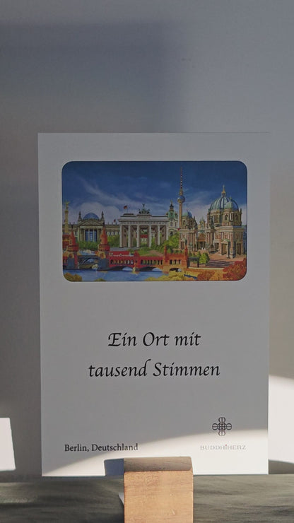 Lichtspiel-Postkarten „Stadtmotive in Bewegung“ – Städtekollektion