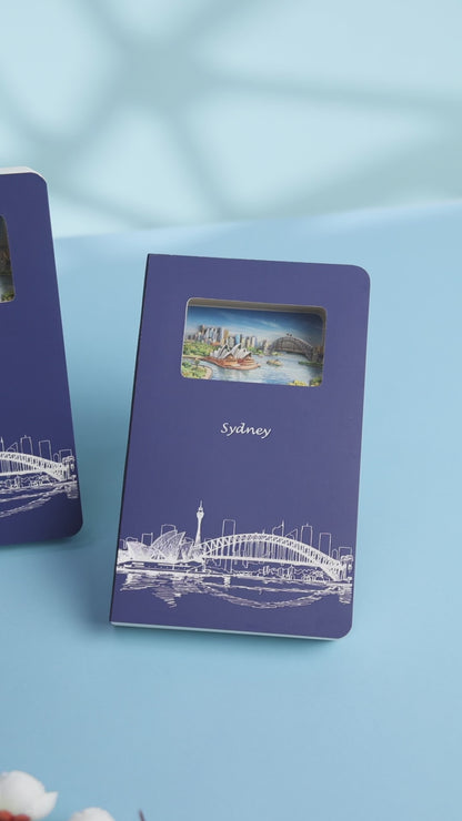 3D Notizbuch Sydney