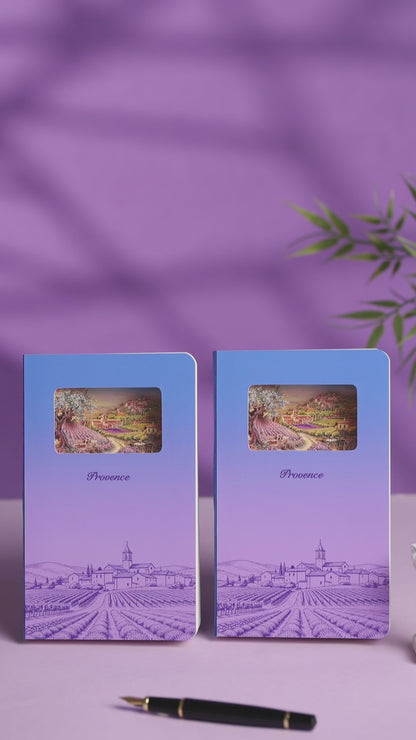 3D Notizbuch Provence