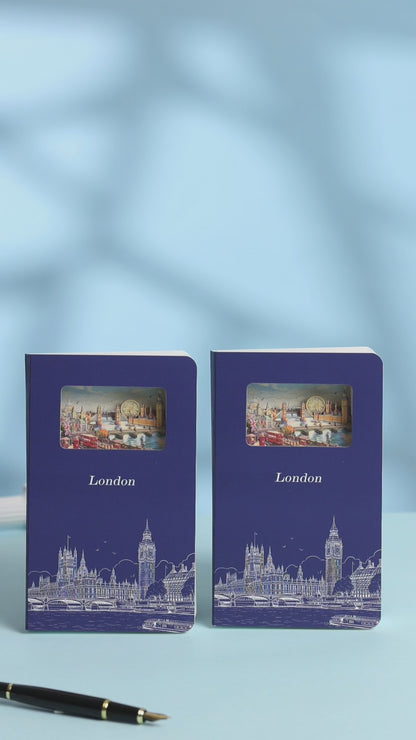 3D-Notizbuch London