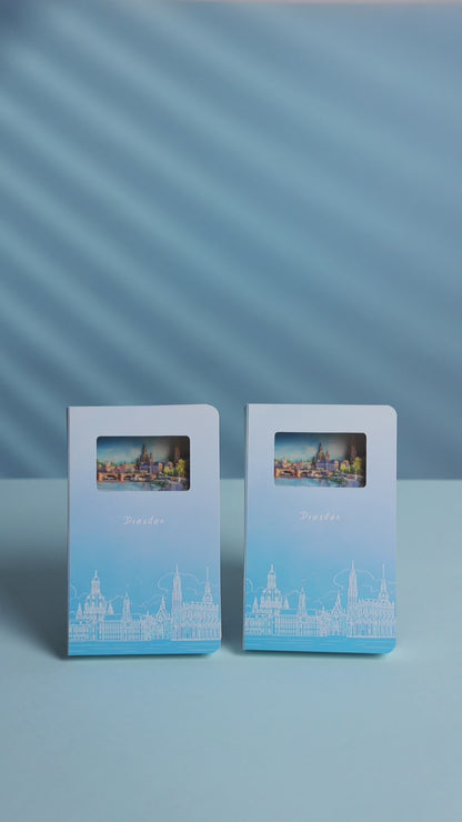 3D - Notizbuch Dresden