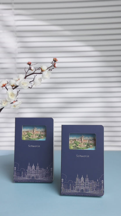 3D Notizbuch Schwerin