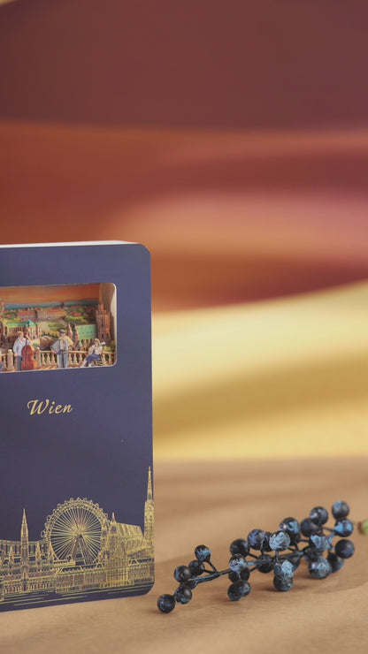 3D Notizbuch Wien