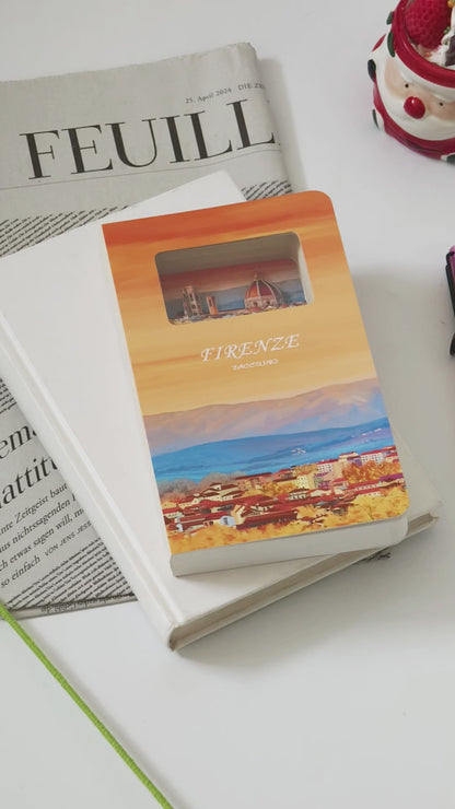 3D Notizbuch Florenz