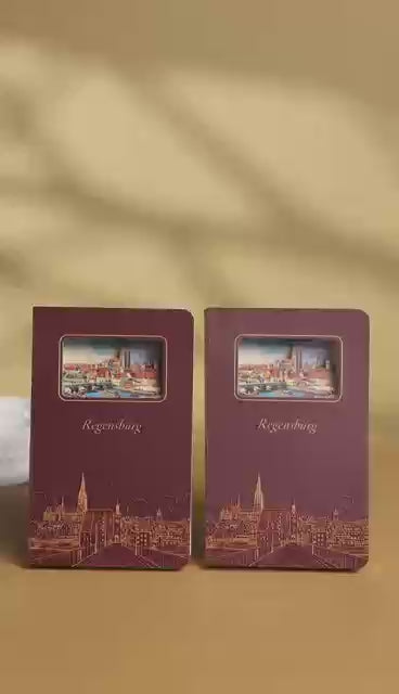 3D Notizbuch Regensburg