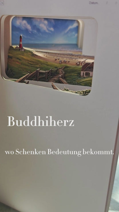 3D-Notizbuch Nordsee